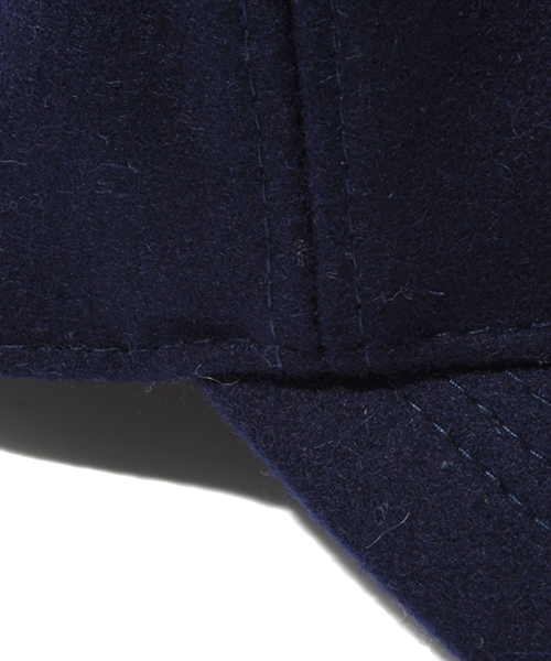 BEAMS(ビームス)の「□BEAMS / メルトン ワッペン ベースボールキャップ(キャップ・メンズ・グレー/ネイビー/その他1・ONE SIZE)」の6枚目の写真