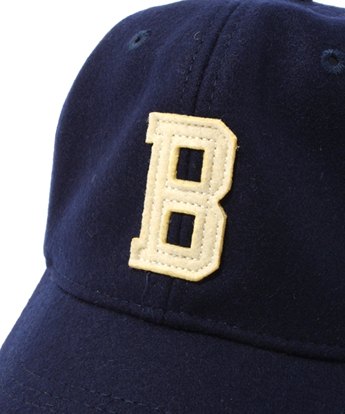 BEAMS(ビームス)の「□BEAMS / メルトン ワッペン ベースボールキャップ(キャップ・メンズ・グレー/ネイビー/その他1・ONE SIZE)」の7枚目の写真