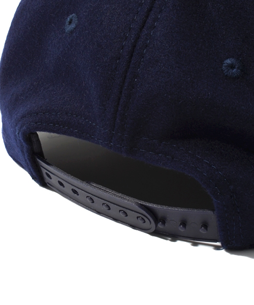 BEAMS(ビームス)の「□BEAMS / メルトン ワッペン ベースボールキャップ(キャップ・メンズ・グレー/ネイビー/その他1・ONE SIZE)」の8枚目の写真