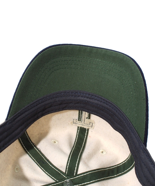 BEAMS(ビームス)の「□BEAMS / メルトン ワッペン ベースボールキャップ(キャップ・メンズ・グレー/ネイビー/その他1・ONE SIZE)」の10枚目の写真