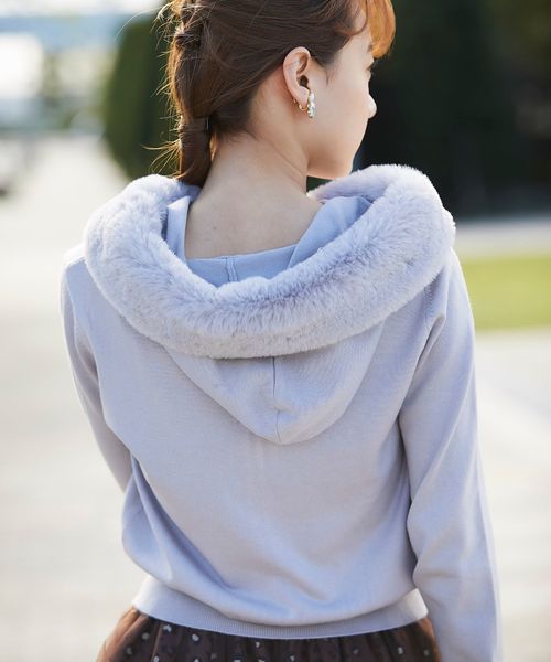 tocco closet（トッコ クローゼット）の「2WAYエコファー付きビジュー