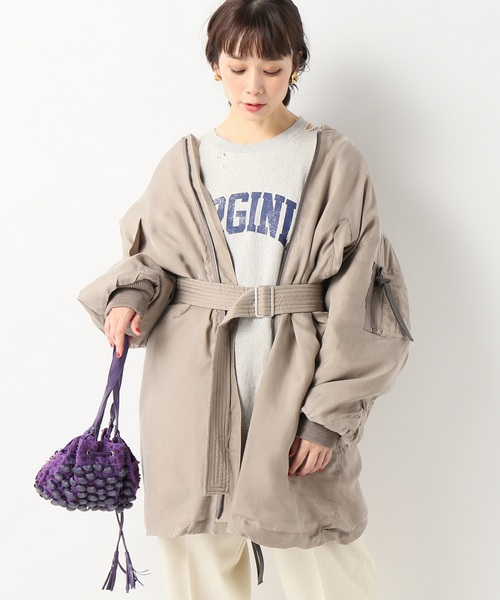 最新エルメス EUREKA MAISON メゾンエウレカ レディース ブルゾン(その他) ブルゾン、ジャンバー MAISON EUREKA(メゾンエウレカ)の「【MAISON EUREKA】ブルゾンコート