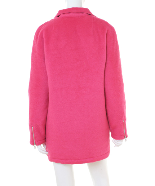 WC（ダブル シー）の「wc/ビックライダースコート（ライダースジャケット・レディース・ブラック/イエロー/ピンク・FREE）」の13枚目の写真