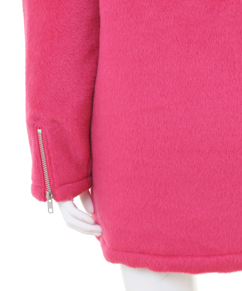 WC（ダブル シー）の「wc/ビックライダースコート（ライダースジャケット・レディース・ブラック/イエロー/ピンク・FREE）」の14枚目の写真