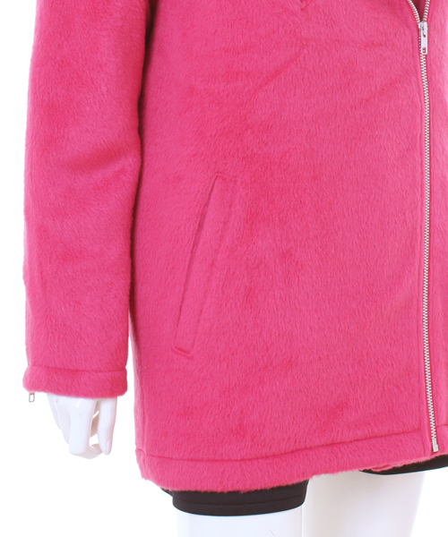 WC（ダブル シー）の「wc/ビックライダースコート（ライダースジャケット・レディース・ブラック/イエロー/ピンク・FREE）」の12枚目の写真