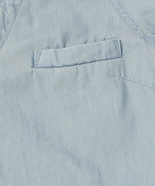 ARCHI（アーキ）の「NOGAL SHIRT（シャツ/ブラウス・レディース・ライトブルー・SMALL/MEDIUM）」の9枚目の写真