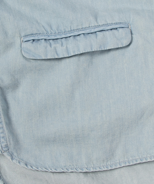 ARCHI（アーキ）の「NOGAL SHIRT（シャツ/ブラウス・レディース・ライトブルー・SMALL/MEDIUM）」の10枚目の写真