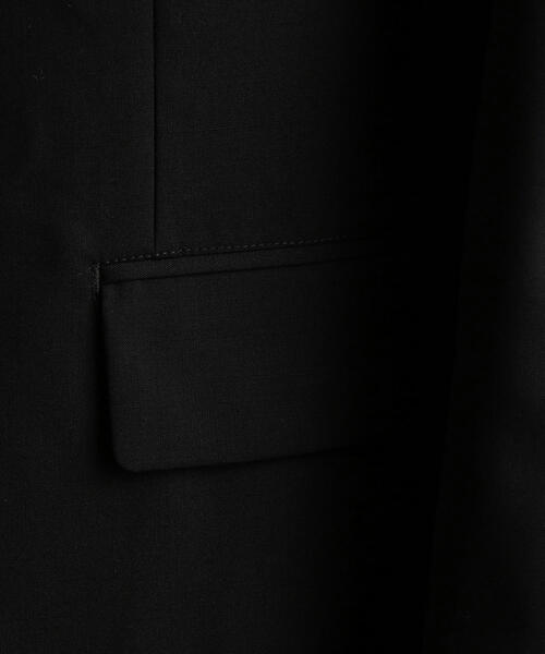 green label relaxing（グリーンレーベルリラクシング）の「NM◆SP ウオッシャブルトロ NT 2B ジャケット ＜機能性生地＞（テーラードジャケット・メンズ・グレー/ダークブラウン/ブラック/ネイビー・M/S/XS/XL/XXL/L）」の12枚目の写真