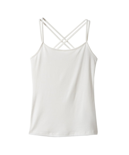 Newlyme（ニューリーミー）の「バッククロスキャミソール（キャミソール・レディース・グレー/カーキ/その他/ホワイト/ネイビー/ブラック/レッド/ピンク/ブラック×ホワイト/モカ・MEDIUM/SMALL/LARGE/X-LARGE/XX-LARGE）」の21枚目の写真