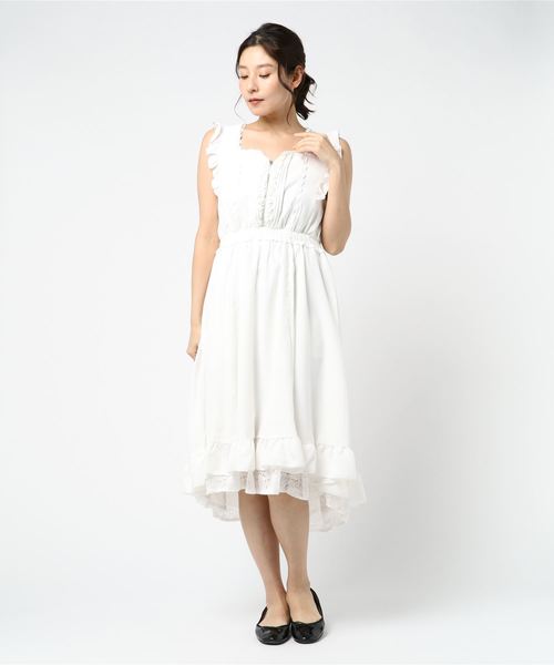 axes femme（アクシーズファム）の「ジップデザインワンピース