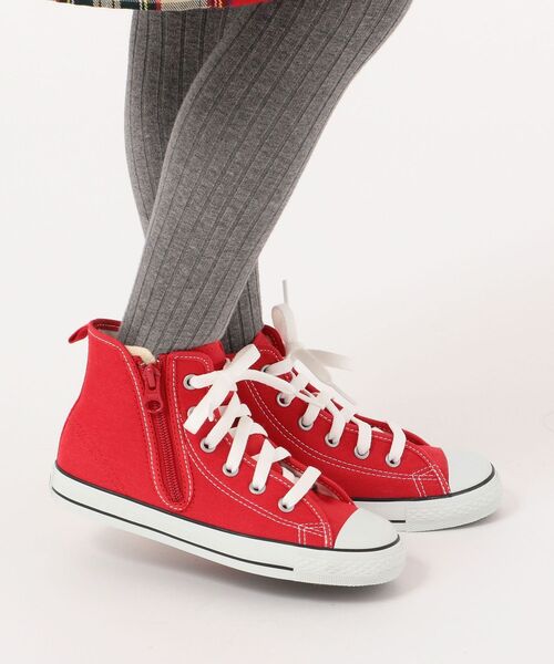 CONVERSE（コンバース）の「CONVERSE:CHILD ALL STAR N Z HI（スニーカー・キッズ・ブラック/レッド/オフホワイト・22/15 /20/18/17/21/16/19）」の13枚目の写真