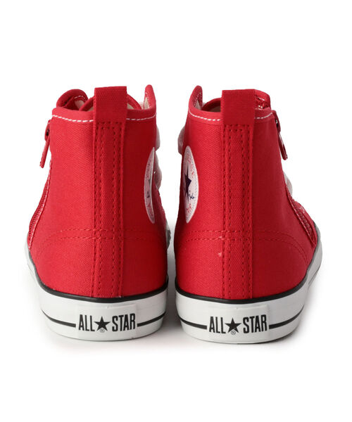 CONVERSE（コンバース）の「CONVERSE:CHILD ALL STAR N Z HI（スニーカー・キッズ・ブラック/レッド/オフホワイト・22/15 /20/18/17/21/16/19）」の5枚目の写真