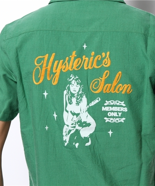 HYSTERIC GLAMOUR（ヒステリックグラマー）の「MEMBERS ONLY 半袖ボーリングSH（シャツ/ブラウス・メンズ・グリーン/ブルー/ブラック・SMALL/MEDIUM/LARGE）」の12枚目の写真