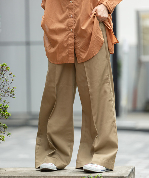 Dickies（ディッキーズ）の「Dickies/ ディッキーズ Wide pants（その他パンツ・レディース・ブラック/ベージュ・M/L/S）」の17枚目の写真
