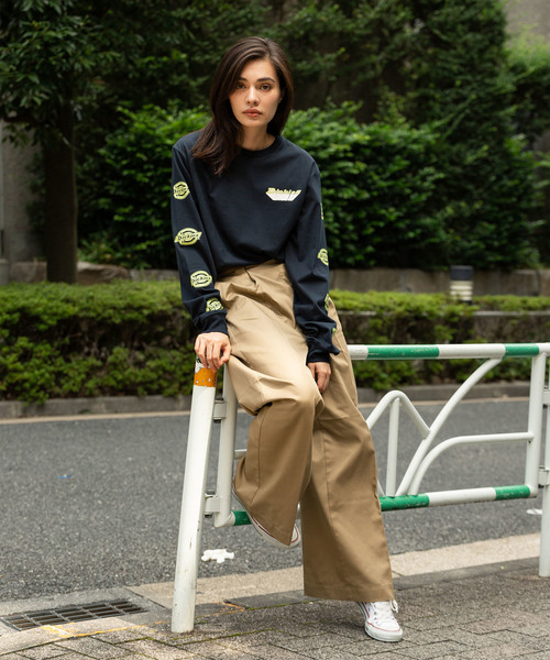 Dickies（ディッキーズ）の「Dickies/ ディッキーズ Wide pants（その他パンツ・レディース・ブラック/ベージュ・M/L/S）」の8枚目の写真