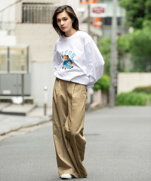 Dickies（ディッキーズ）の「Dickies/ ディッキーズ Wide pants（その他パンツ・レディース・ブラック/ベージュ・M/L/S）」の7枚目の写真
