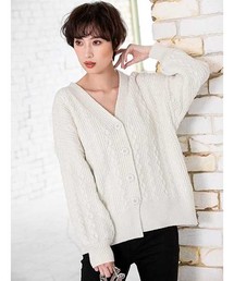 fifth | ミディアム丈ニットカーディガン(カーディガン/ボレロ)