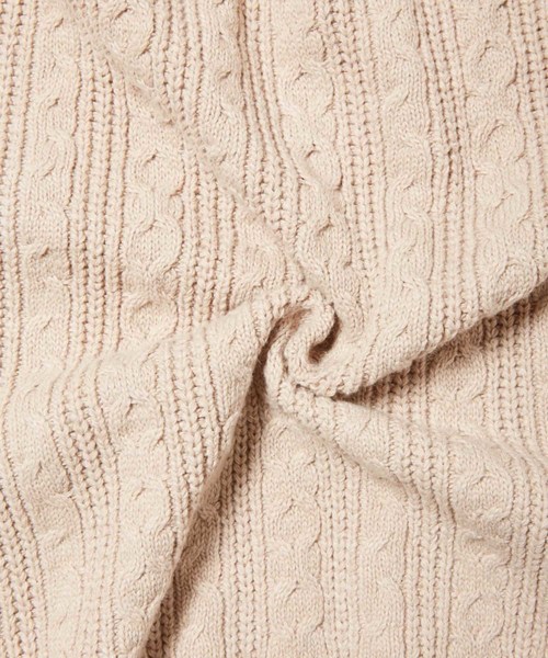 fifth（フィフス）の「ミディアム丈ニットカーディガン（カーディガン/ボレロ・レディース・ホワイト/ベージュ・MEDIUM）」の13枚目の写真