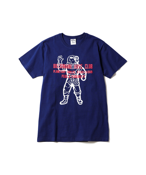 BILLIONAIRE BOYS CLUB(ビリオネア・ボーイズ・クラブ)の「BB VISITOR SS TEE(Tシャツ/カットソー・メンズ・ネイビー/ホワイト/ブラック・MEDIUM/LARGE/X-LARGE/SMALL)」の1枚目の写真