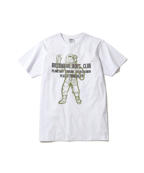 BILLIONAIRE BOYS CLUB(ビリオネア・ボーイズ・クラブ)の「BB VISITOR SS TEE(Tシャツ/カットソー・メンズ・ネイビー/ホワイト/ブラック・MEDIUM/LARGE/X-LARGE/SMALL)」の2枚目の写真