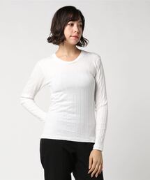 【YOUNG & OLSEN The DRYGOODS STORE】/BROAD RIB U-NECK LS
