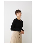 AVAN LILY | クルーネックニットTOPS(ニット/セーター)