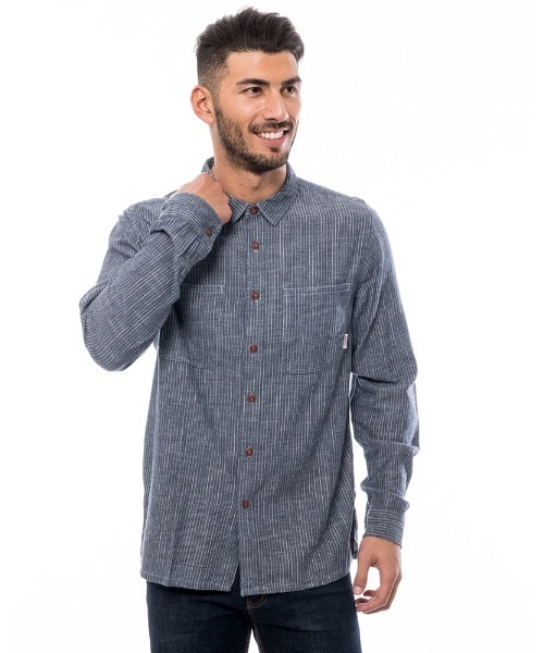 セール Billabong ビラボン メンズ Ninety Seven 97 Workwear Ls 長袖デニムシャツ ロングスリーブシャツ ビラボン 長袖シャツ シャツ ブラウス Billabong ビラボン のファッション通販 Zozotown