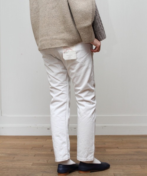 D.M.G.（ドミンゴ）の「D.M.G. / ディーエムジー　クラシックトラウザー 13-787（その他パンツ・レディース・カーキ/ホワイト/ベージュ・S/XS/M）」の7枚目の写真