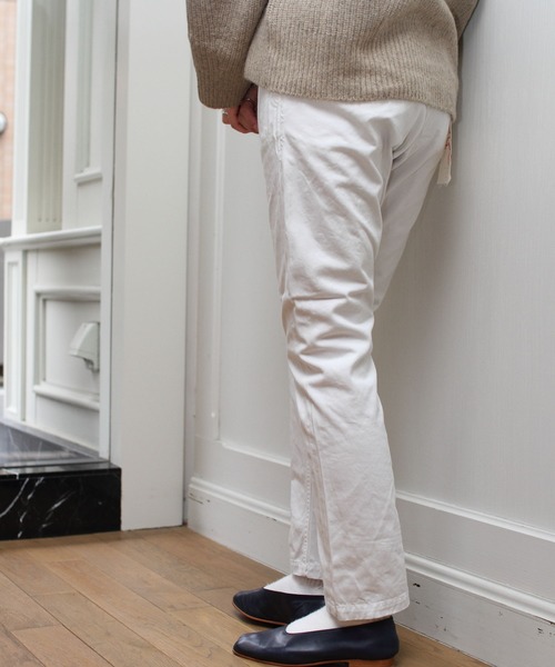 D.M.G.（ドミンゴ）の「D.M.G. / ディーエムジー　クラシックトラウザー 13-787（その他パンツ・レディース・カーキ/ホワイト/ベージュ・S/XS/M）」の18枚目の写真