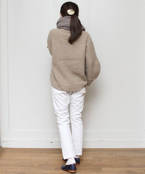 D.M.G.（ドミンゴ）の「D.M.G. / ディーエムジー　クラシックトラウザー 13-787（その他パンツ・レディース・カーキ/ホワイト/ベージュ・S/XS/M）」の20枚目の写真