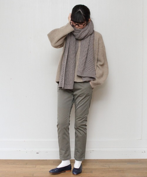 D.M.G.（ドミンゴ）の「D.M.G. / ディーエムジー　クラシックトラウザー 13-787（その他パンツ・レディース・カーキ/ホワイト/ベージュ・S/XS/M）」の11枚目の写真