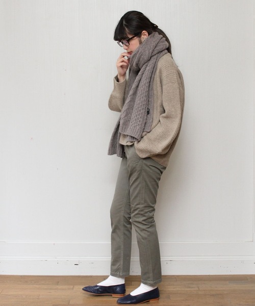 D.M.G.（ドミンゴ）の「D.M.G. / ディーエムジー　クラシックトラウザー 13-787（その他パンツ・レディース・カーキ/ホワイト/ベージュ・S/XS/M）」の21枚目の写真