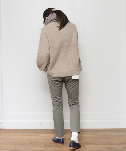 D.M.G.（ドミンゴ）の「D.M.G. / ディーエムジー　クラシックトラウザー 13-787（その他パンツ・レディース・カーキ/ホワイト/ベージュ・S/XS/M）」の13枚目の写真