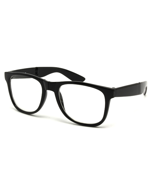 coen（コーエン）の「ポケッタブルウェリントンメガネ(折りたたみ式)（メガネ・メンズ・ブラック/ブラウン・フリー）」の2枚目の写真