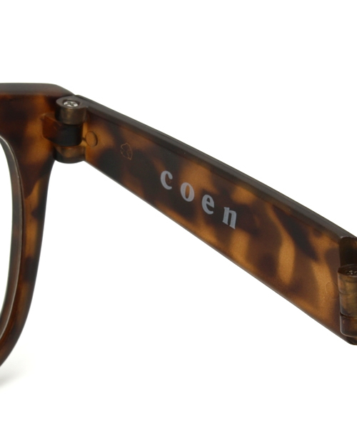coen（コーエン）の「ポケッタブルウェリントンメガネ(折りたたみ式)（メガネ・メンズ・ブラック/ブラウン・フリー）」の8枚目の写真