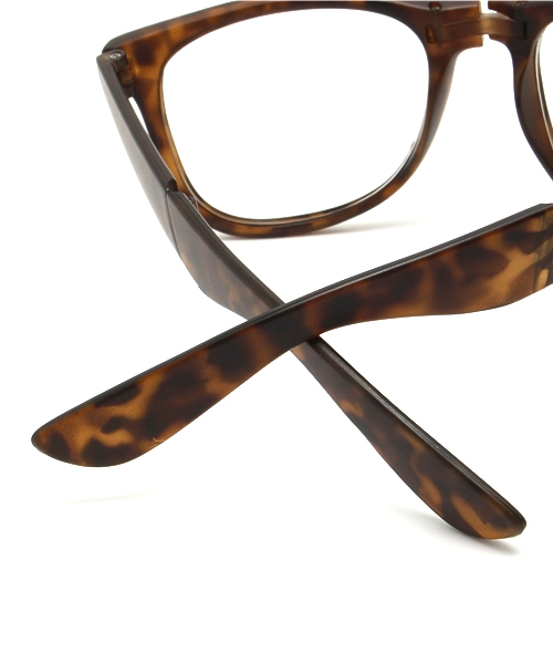 coen（コーエン）の「ポケッタブルウェリントンメガネ(折りたたみ式)（メガネ・メンズ・ブラック/ブラウン・フリー）」の9枚目の写真