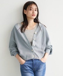 AMERICAN HOLIC | 【2020SS】Ｖネックドルマンニットカーディガン　＊(カーディガン/ボレロ)