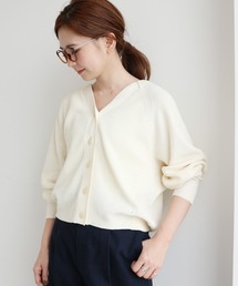 AMERICAN HOLIC | 【2020SS】Ｖネックドルマンニットカーディガン　＊(カーディガン/ボレロ)