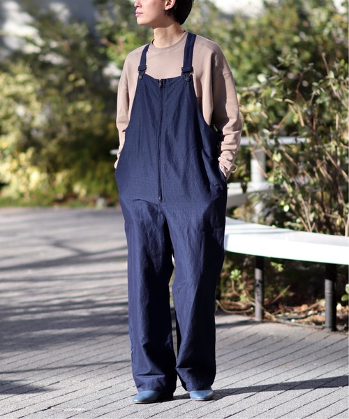 Edifice La Boucle エディフィスラブークル の La Boucle R タンカースオーバーパンツ オーバーオールデニム サロペット その他パンツ Wear