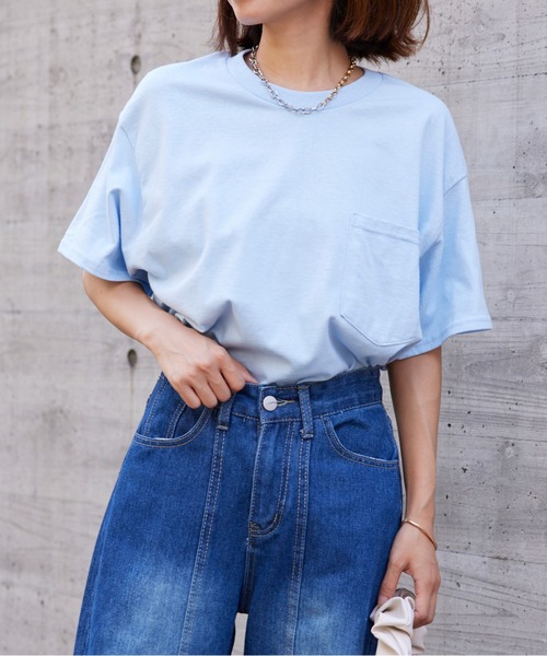 GILDAN(ギルダン)の「【GILDAN】6.0 oz USA ウルトラコットン ビッグシルエットポケT 半袖無地胸ポケットTシャツ GL2300 MURS(Tシャツ/カットソー・メンズ・ホワイト/ブラック/グレー/ネイビー/ベージュ/バーガンディー/ダークグリーン/ライトブルー/ダークオレンジ/レッド/ライトグリーン/アッシュ・S/M/L/XL)」の8枚目の写真