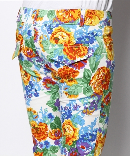 WEGO（ウィゴー）の「WEGO/花柄スキニーパンツ（その他パンツ・レディース・イエロー・FREE）」の5枚目の写真