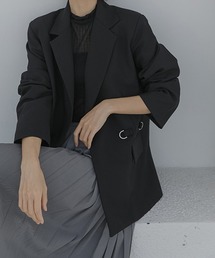 chuclla | 【chuclla】【2020/SS】バックル カシュクールテーラードジャケット chw1117(テーラードジャケット)