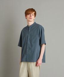 Steven Alan | ＜Steven Alan＞ LNN/TCH BAND COLLAR SHIRT-BOLD/シャツ(シャツ/ブラウス)
