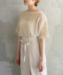 LOWRYS FARM | スカシアミプルオーバー　887605(Tシャツ/カットソー)