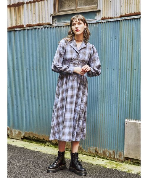 コルセットマキシワンピース ロングワンピース エコレザー ワンピース ワンピース Jouetie ジュエティ のファッション