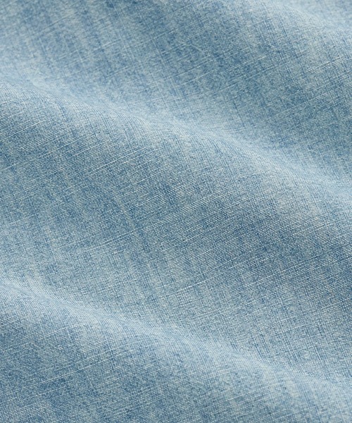 RRL（ダブル アール エル）の「インディゴ シャンブレー ワークシャツ（シャツ/ブラウス・メンズ・ブルー・SMALL/MEDIUM/LARGE/X-SMALL/X-LARGE/XXL/XXS）」の7枚目の写真