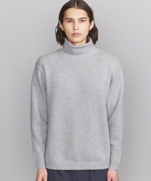 BEAUTY&YOUTH UNITED ARROWS(ビューティーアンドユースユナイテッドアローズ)の「BY ミドルゲージ オフタートルネック ニット(ニット/セーター・メンズ・ナチュラル/グレー/ブラック・X-LARGE/LARGE/MEDIUM/SMALL)」の5枚目の写真