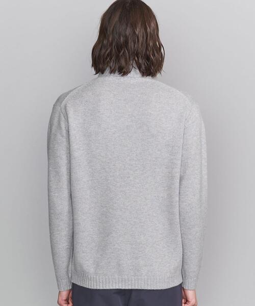 BEAUTY&YOUTH UNITED ARROWS(ビューティーアンドユースユナイテッドアローズ)の「BY ミドルゲージ オフタートルネック ニット(ニット/セーター・メンズ・ナチュラル/グレー/ブラック・X-LARGE/LARGE/MEDIUM/SMALL)」の6枚目の写真
