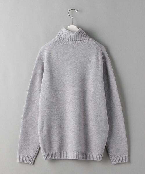 BEAUTY&YOUTH UNITED ARROWS(ビューティーアンドユースユナイテッドアローズ)の「BY ミドルゲージ オフタートルネック ニット(ニット/セーター・メンズ・ナチュラル/グレー/ブラック・X-LARGE/LARGE/MEDIUM/SMALL)」の16枚目の写真