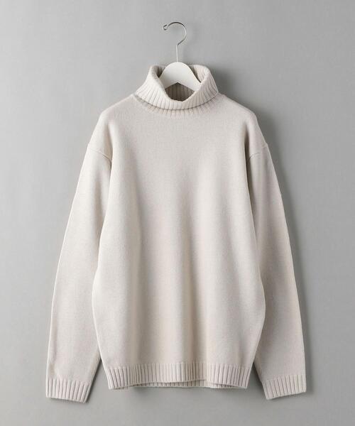 BEAUTY&YOUTH UNITED ARROWS(ビューティーアンドユースユナイテッドアローズ)の「BY ミドルゲージ オフタートルネック ニット(ニット/セーター・メンズ・ナチュラル/グレー/ブラック・X-LARGE/LARGE/MEDIUM/SMALL)」の13枚目の写真